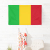Banderoles Drapeau du Mali (En situation)