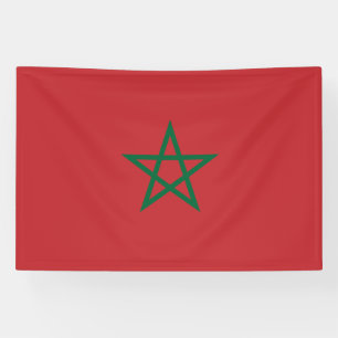 Banderoles Drapeau du Maroc