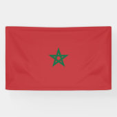 Banderoles Drapeau du Maroc (Horizontal)
