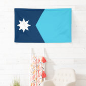 Banderoles Drapeau du Minnesota North Star (En situation)