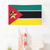 Banderoles Drapeau du Mozambique (drapeau national) (Afrique) (En situation)