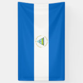 Banderoles Drapeau du Nicaragua (Vertical)