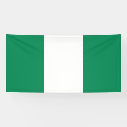 Banderoles Drapeau du Nigéria (Horizontal)