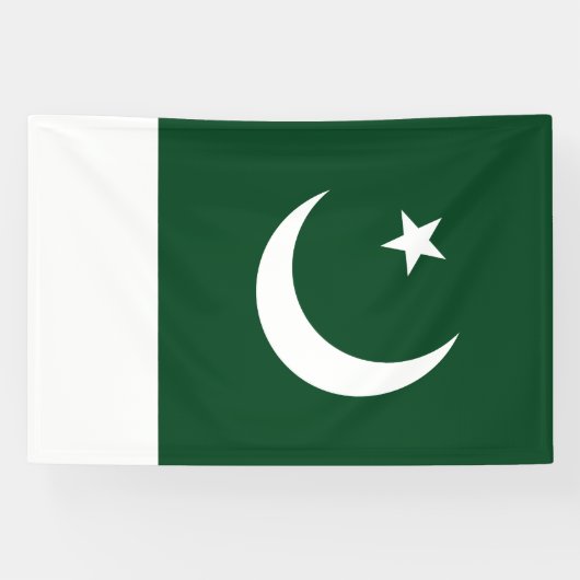 Banderoles Drapeau du Pakistan (Horizontal)