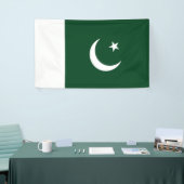 Banderoles Drapeau du Pakistan (Salon professionnel)