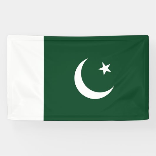 Banderoles Drapeau du Pakistan (Horizontal)