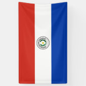Banderoles Drapeau du Paraguay (Vertical)