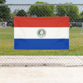 Banderoles Drapeau du Paraguay (En situation)