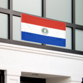 Banderoles Drapeau du Paraguay (Bâtiment extérieur)