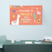 Banderoles Drapeau du parti mexicain, mexicaine (Salon professionnel)