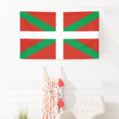 Banderoles Drapeau du Pays basque (En situation)