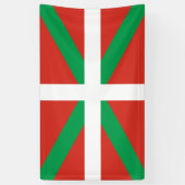Banderoles Drapeau du Pays basque (Vertical)