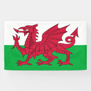 Banderoles Drapeau du Pays de Galles