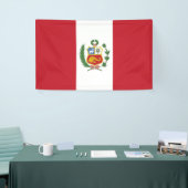 Banderoles Drapeau du Pérou (Salon professionnel)