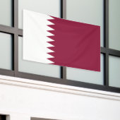 Banderoles Drapeau du Qatar (Bâtiment extérieur)