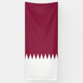 Banderoles Drapeau du Qatar (Vertical)