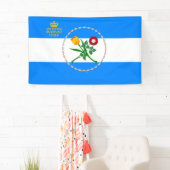 Banderoles Drapeau du Queens (arrondissement de New York) (En situation)