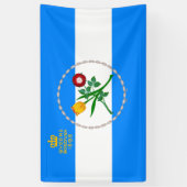 Banderoles Drapeau du Queens (arrondissement de New York) (Vertical)