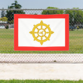 Banderoles Drapeau du royaume de Sikkim (Insitu)