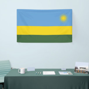 Banderoles Drapeau du Rwanda