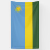 Banderoles Drapeau du Rwanda (Vertical)