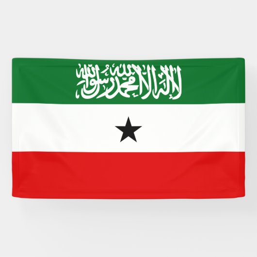 Banderoles Drapeau du Somaliland (Horizontal)