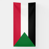 Banderoles Drapeau du Soudan (Verticale)
