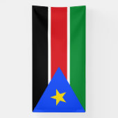 Banderoles Drapeau du Soudan du Sud (Verticale)