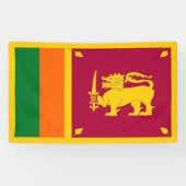 Banderoles Drapeau du Sri Lanka (Horizontal)