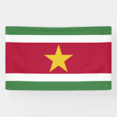 Banderoles drapeau du Suriname (Horizontal)