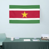 Banderoles Drapeau du Suriname (Salon professionnel)