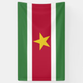 Banderoles Drapeau du Suriname (Vertical)
