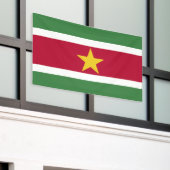 Banderoles Drapeau du Suriname (Bâtiment extérieur)