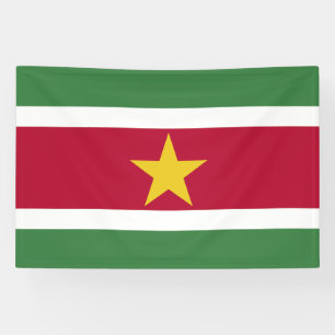 Banderoles Drapeau du Suriname