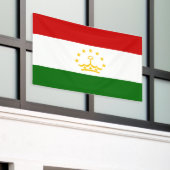 Banderoles Drapeau du Tadjikistan (Bâtiment extérieur)