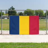 Banderoles Drapeau du Tchad (Insitu)