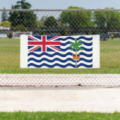 Banderoles Drapeau du Territoire britannique de l'océan Indie (En situation)