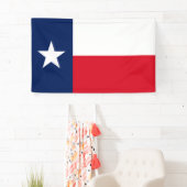 Banderoles Drapeau du TEXAS - (En situation)