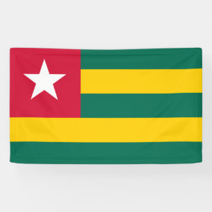Banderoles Drapeau du Togo