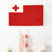 Banderoles Drapeau du Tonga (En situation)