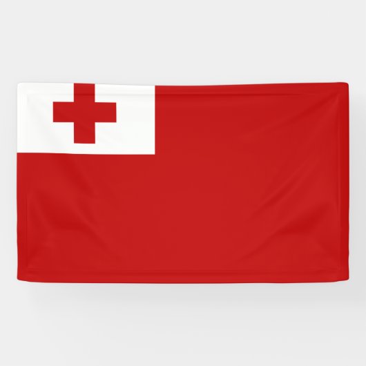 Banderoles Drapeau du Tonga (Horizontal)