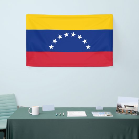 Banderoles Drapeau du Venezuela (Salon professionnel)