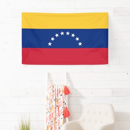 Banderoles Drapeau du Venezuela (En situation)