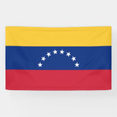 Banderoles Drapeau du Venezuela (Horizontal)