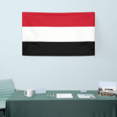 Banderoles Drapeau du Yémen (Salon professionnel)