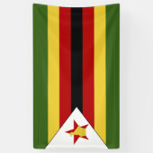 Banderoles drapeau du Zimbabwe (Vertical)