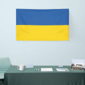 Banderoles Drapeau d'Ukraine (Salon professionnel)