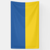 Banderoles Drapeau d'Ukraine (Vertical)