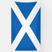 Banderoles Drapeau écossais (Saltire) (Drapeau écossais) (Vertical)