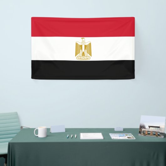 Banderoles Drapeau Égypte (Salon professionnel)